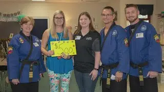 Olson's Martial Arts Academy surprises two Johnson City teachers