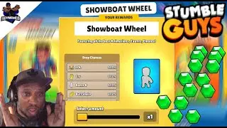 **NEW** Showboat Spin Wheel Stumble Guys Crate Opening