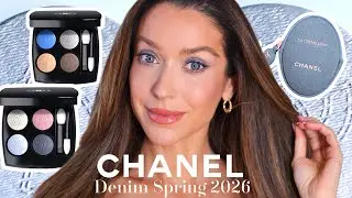 NEW CHANEL DENIM SPRING MAKEUP COLLECTION HAUL AND UNBOXING!