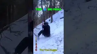 TOP 5 SKI FAILS🎿⛷️#shorts