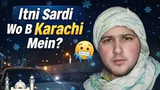 10&deg; cold ❄️ in Karachi after long Time 😮
