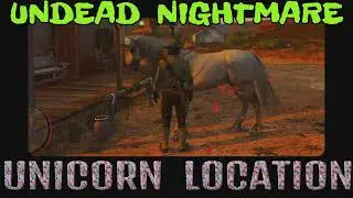 UNDEAD NIGHTMARE UNICORN LOCATION RDR1 FAN SERVICE TROPHY PS4 PS5 RDR1 2023