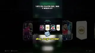 I *OPENED* a 1 of 5 92+ Player Pick...