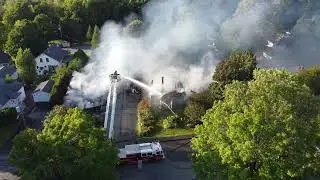 Incendie &agrave; Val des Sources