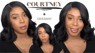 Freetress Equal Synthetic Hair Lite HD Lace Front Wig - COURTNEY +GIVEAWAY --/WIGTYPES.COM