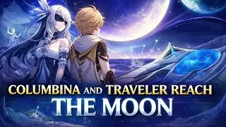 We Finally Reached The Moon&hellip; Columbina Ending | Luna IV Archon Quest Part 9 #genshinimpact#columbina