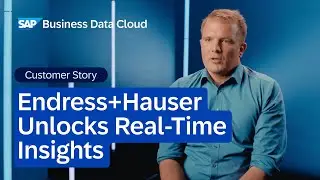 How Endress+Hauser Unlocks Real-Time Insights and AI with SAP Business Data Cloud