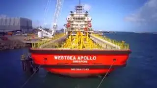 Henderson shipyard fabrication and load out