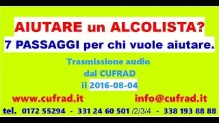 AIUTARE un ALCOLISTA? - 7 PASSAGGI per chi vuole aiutare.