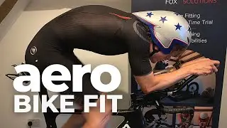 Aero Bike Fit With George Fox | Time Trial Triathlon Bike Position