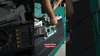 TV SMPS Problem | 12V Drops to 0V #tips #technology #electronic