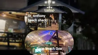 St. Anthony beach shack || Baga beach Goa || @farheenmaniyar