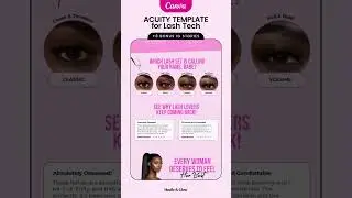 Acuity Scheduling Website for Lash Tech #acuityscheduling #lashtech #template