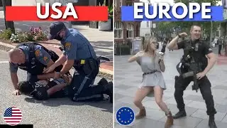 How American Police Compare To The Police In Europe