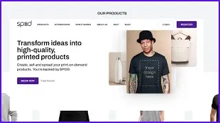 SPOD Website Home Page Responsive Design Using Tailwind CSS