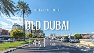 POV Driving Through Old Dubai 🇦🇪 | Deira Streets & Souks in 4K | Lo-Fi Beats