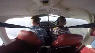 EGFF Cardiff VFR departure and arrival with ATC