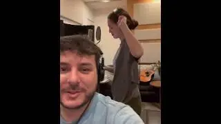 recording ballad of a homeschooled girl with the help of baby Saoirse & Dan Nigro!! #OliviaRodrigo