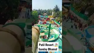 Patil Resort 🏖️ Virar West Arnala Beach ⛱️ #resort #short #beach #sunday