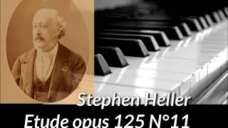 S. Heller, Etude op. 125 N&deg;11 par Nicolas Reulier