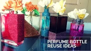 Perfume Bottle Reuse Ideas |Craft Station |