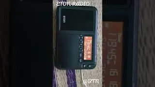 SW Test on Eton Elite Traveler  Pocket Radio #bongtechnature