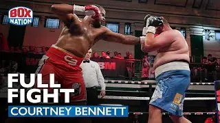 Heavyweight Courtney Bennett Second Round Stoppage Win | Full Fight