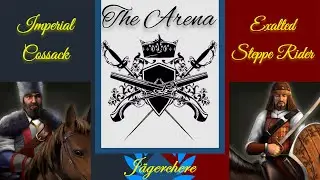 40 Cossack vs 40 Steppe Rider | 3 Phase Fully Upgraded | The Arena Ep.11 | AOE III: DE