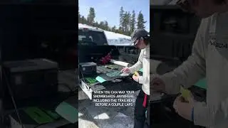 Einfaches Snowboard-Wachsen mit Growatt VITA 550