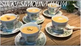 STICKY SEMOLINA HALVA / I MADE A MISTAKE WHILE MAKING MY OWN RECIPE! 🤦&zwj;♀️😅