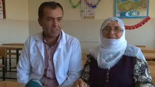 KUR’AN AŞKIYLA 70 YAŞINDA  OKUMA YAZMA ÖĞRENDİ