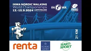 21 km - HARTSPORT - Inwa Nordic Walking World Championships, 14.9.2024 kello 13:00