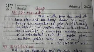 Sc/st act ke important section ke charge 3(i)(r), 3(i)(s), 3(x), 3(i)(x), 3(2)(va) 