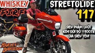 Siêu phẩm STREETGLIDE 117 2024 “WHISKEY FIRE” siêu keng lướt kèm gói đồ ~100tr mời anh em xem 😎🏍️