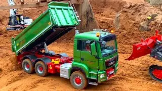 BEST RC TRUCK Construction 2022 with NO edit in 4K