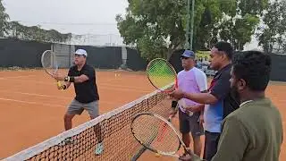Barath Neelakantan RSPA Level 2  Tennis Group lesson video submission