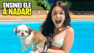 NOSSO FILHO ADOTIVO ENTROU NA PISCINA PELA PRIMEIRA VEZ!