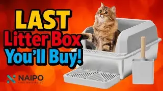 Naipo XL Stainless Steel Cat Litter Box Review: Durable and Odor-Free Design!