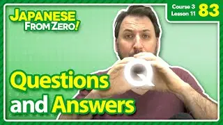 Q&A - Where Does He Stream | Japanese From Zero! Video 83