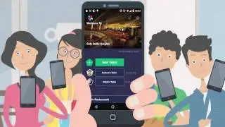 Custom 2D Animation video for Bill Split Application which makes it easier to split bills.