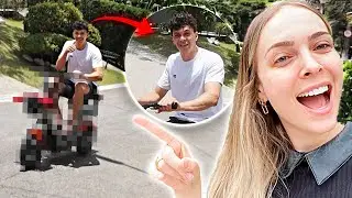 DEI UMA MOTO DE PRESENTE PRO MEU MARIDO 😂