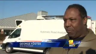 Video: High-tech helps fix Maryland roads