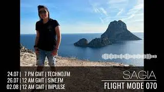 Sagia | Flight Mode 070 [Progressive & Melodic House & Techno DJ Mix 2025]