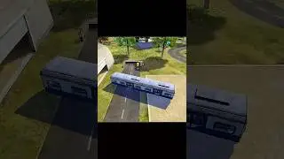 Train, Truck, Car Trick in Free Fire 😂😍 #freefire
