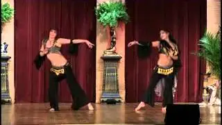 Drake von Trapp & Ayanna, Fusion Belly Dance Duet 1st Place Winners, Ya Halla Y'all 2012 | 