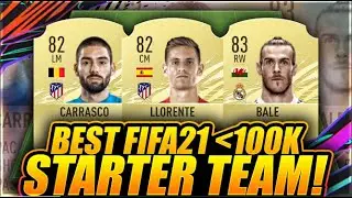 BEST META 100K FIFA 21 STARTER TEAM! FIFA 21 SQUAD BUILDER!
