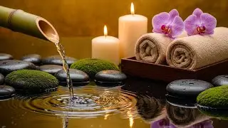 Deep Sleep in 5 Minutes 🌙 Piano & Bamboo Water Sounds