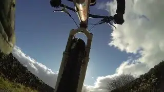 MTB on Garburn Pass (lower section) using 3 camera angles