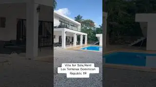 Villa for Sale in Las Terrenas Dominican Republic 🏝️🇩🇴 #realestate #dominicanrepublic