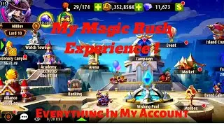 Magic Rush: создаём сильный аккаунт! Что купить и всё в моём аккаунте!